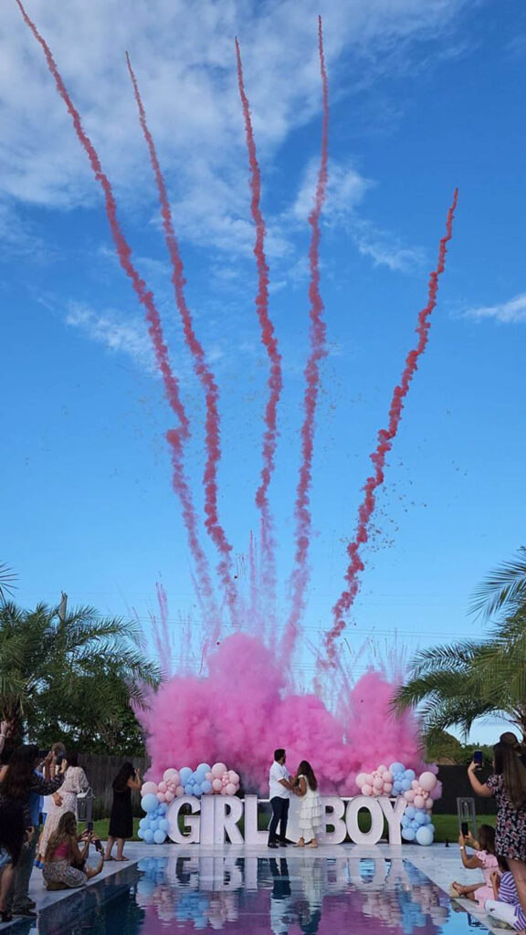 gender reveal party, baba neme buli, fiú vagy lány?